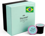 Hayman, 100% Brazil Fazenda Sao Paulo Specialty Coffee, Medium Roast, 18 Coffee Pods | Compatible With Keurig K-Cup Single Serve Machines