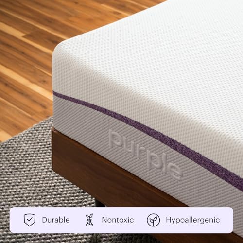 Purple Mattress – Cal King, 9.25" GelFlex Grid, Better Than Memory Foam, Pressure Relief, Temperature Neutral, Breathable, Motion Isolation, Made in USA