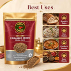 Spice Magic Caraway Seeds 1 lb (454 g) | 100% Natural, Non-GMO, Vegan | Fresh & Aromatic Spice for Pickles, Sauces, Rye Bread Baking, Cooking & Seasoning