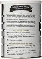 French Market Coffee & Chicory Restaurant Blend Medium-Dark Roast Ground Coffee, 12oz Can (Pack of 6)