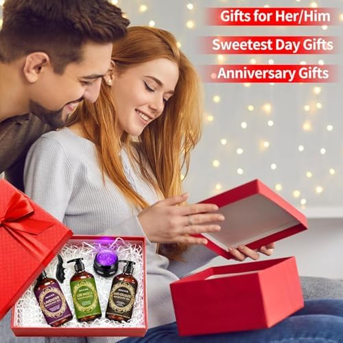Mothers Day Gifts for Wife,Massage Oil for Massage Therapy,3 Pack Cellulite Massage Oil,Sore Muscle Arnica Oil & Lavender Massage Body Oil with Massage Ball & Thumb Saver Tool,Fathers Day Gift