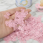 Pink Baby Shower Confetti - 1000PCS Glitter Table Decor for Girl Birthday, Gender Reveal, Baby Sprinkle & Party Decorations