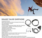 U94 PTT Adapter,U94 PTT Military Adapter Mobile 2 Pin 7.0mm Push to Talk for 5R BF 888S BF F8HP BF F9 UV 82 Push to Talk Button Walkie Talkie Headset Connector Cable