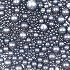 Edible Pearl Sugar Sprinkles Black Candy Mixing Size Baking Edible Cake Decorations Cupcake Toppers Cookie Decorating Celebrations Wedding Valentines Easter Halloween Christmas Supplies 120g/ 4.23oz