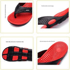 Flip-flops Massage Slippers,Men & Women Acupressure Massage Sandals,Relief Plantar Fasciitis Heel Arch Arthritis Pain,Summer Breathable Beach Shoes