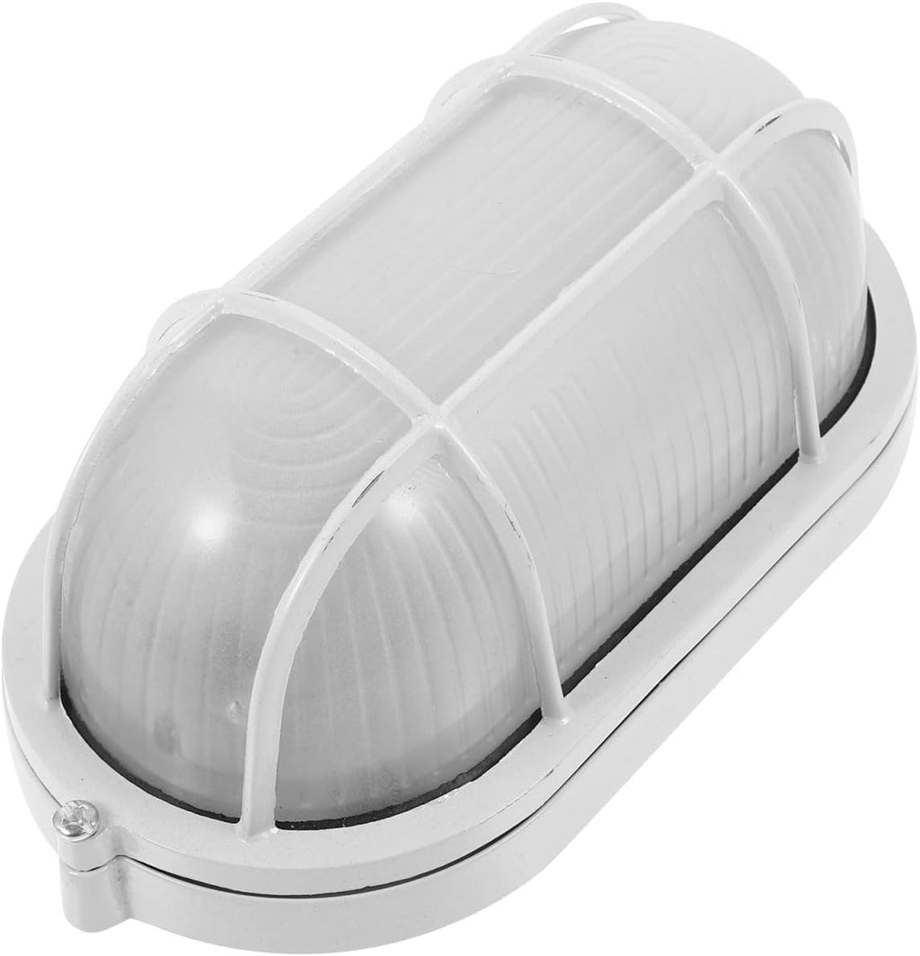 Yardwe Sauna Light Explosion Proof Lamp for High Temp Steam Rooms Durable Multi-Use Wall Fixture for Sauna Corridor Warehouse Easy Installation 8.27In