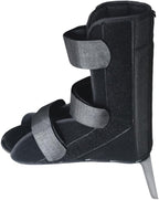 Breathable Ankle Stabiliser Boot for Sprain Rotation Foot Support Shoes Black Comfortable Durable Design for Joint Rehabilitation