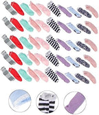 Beaupretty 50pcs Finger Protective Covers Breathable Fingertip Sleeves Soft Cotton for Men Women Easy to Use Random Style