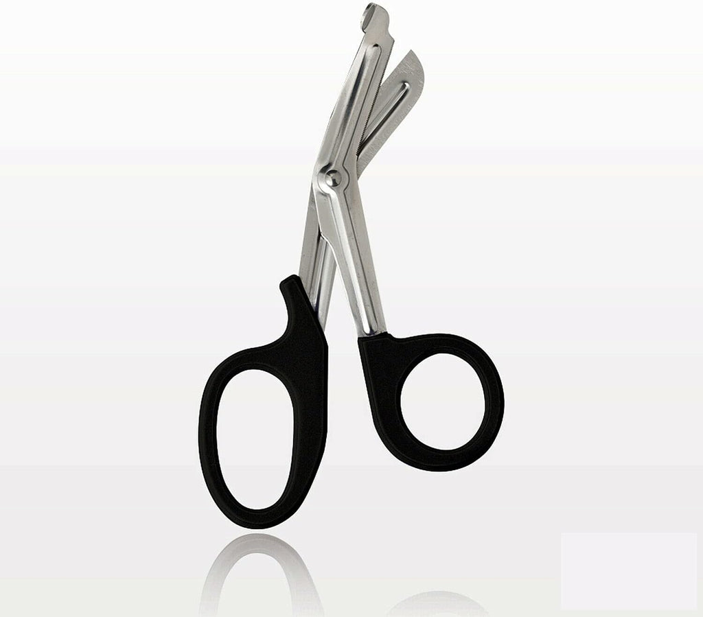 Spire Tuff Cut Utility Safety Bandage Scissors, Trauma Shears for Nurses First Aid Medical Paramedics Emergency EMT Physicians Doctors Nurse Home and Nursing Household, Military-Grade Scissors 7.5"