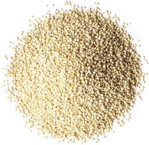 Food to Live Organic White Quinoa, 5 Pounds - Whole Grain, Non-GMO, Kosher, Raw, Vegan, Sirtfood, Bulk