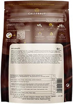 Callebaut Belgian Dark Couverture Chocolate Semisweet Callets, 54.5% - 5.5 Lbs