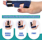 Sumifun Trigger Finger Splint for Right and Left Hand, Mallet Finger Brace for Index Middle Ring Pinky, for Straightening Dislocated Fingers, Releasing Arthritis Pain