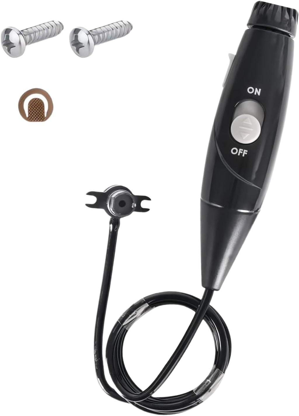 Replacement Hose and Handle Parts Compatible with Waterpik Replacement Parts - Waterpik Water Flosser WP-100 WP-300 WP-660 WP-900 Series Oral Irrigator, Oral Hygiene Accessories(Slide Switch, Black)