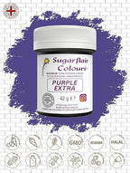 Sugarflair Paste Colours - Purple Extra (42g)