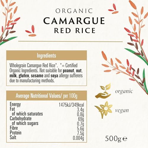 Biona Organic - Camargue Red Rice - 500g (Case of 6)