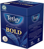 Tetley Bold Orange Pekoe Tea - 72ct/225g {Imported from Canada}