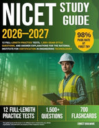NICET Study Guide 2026-2027: 12 Full-Length Practice Tests, 1,500+ Exam-Style Questions, and Answer Explanations for The National Institute for Certification in Engineering Technologies