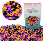Halloween Party Edible Decorations Sprinkle Blends - A Spooky 4 Ounce Variety (Trick or Treat Mix)