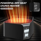 ZONEMEL Portable Dry Hot Air Heater, 1500W Electric Dry Heater for Portable Sauna