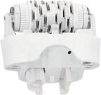 Braun Replacement Hair Removal Head 67030946 Compatible with Braun Silkepil 7 Xpressive Pro and Braun Silk Epil 5, White