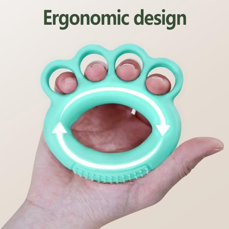 Silicone Hand Grip Ring, Durable Hand Strengthening Tool for Fitness, Finger Training, Compact and Lightweight Design