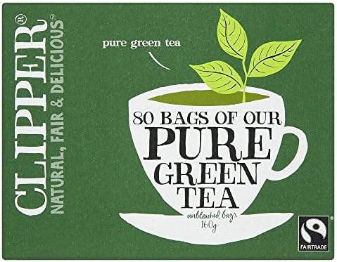 Clipper Fairtrade Pure Green Tea (80)
