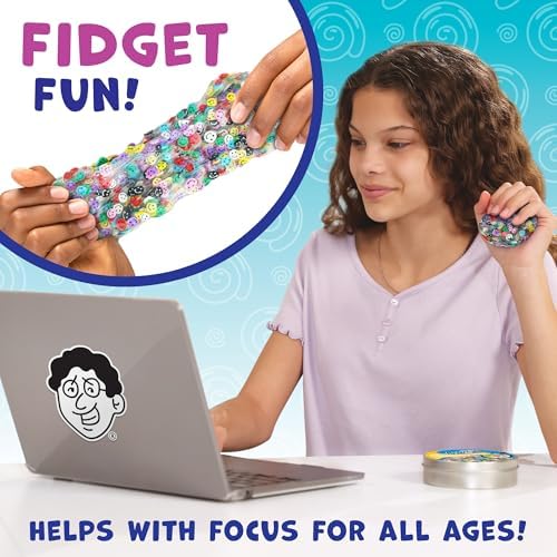 Crazy Aaron's Thinking Putty - Mixed Emotions - Multi-Color Sensory Putty for Kids and Adults in a 4" Tin - Creative and Endless Fun, Stress Relief Therapy Toys, Never Dries Out - Made in USA