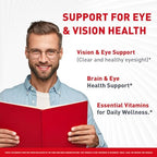 Vismax Revive - Official VisMax Revive Support Eye Health & Vision Natural Premium Advanced Formula, VisMaxRevive Supplement Pills Multivitamin for Overall Wellness, 60 Capsules for 1 Month