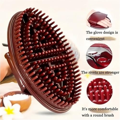 Air Cushion Massage Brush - Body Sculpting & Fatigue Relief for Legs, Belly & Waist, Meridian Stimulation