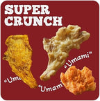 BITETUOSO Tempura Oyster Mushrooms Mini Variety Pack, Tempura-Style Mushroom Snack, Ready-to-Eat Crispy Chips, Vegan Plant-Based, Original BBQ Plant-Based Cheddar (0.71 oz, 9-Pack)