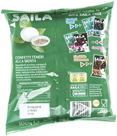 Saila Mint Candy, Intense Flavor 100g, pack of 2