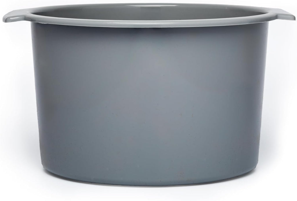 Vakly Commode Bucket [1] – Replacement Pail for Standard and Bariatric Commodes, Bedside Toilets, 8 Quart / 2 Gallon Capacity