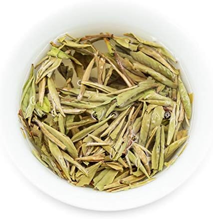 oriarmcha 125g / 4.4oz Fuding White Peony Tea Bai Mu Dan - Chinese Bai Mudan White Tea Loose Leaf - Fuding Pai Mu Tan Yuqian 1st Grade - Low Caffeine