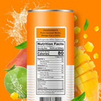 100 Coconuts Mango Pure Coconut-100% Pure Coconut Water - Low Calorie All-Natural Drink with Electrolytes - Naturally Sweet, no preservatives- Non-GMO, 11 fl oz, Pack of 12 (Pure Coconut Water)