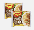 Farofa Temperada Tradicional Brasileira Yoki 400g - Pack 2 x 400g - Brazilian Seasoned Cassava Farofa