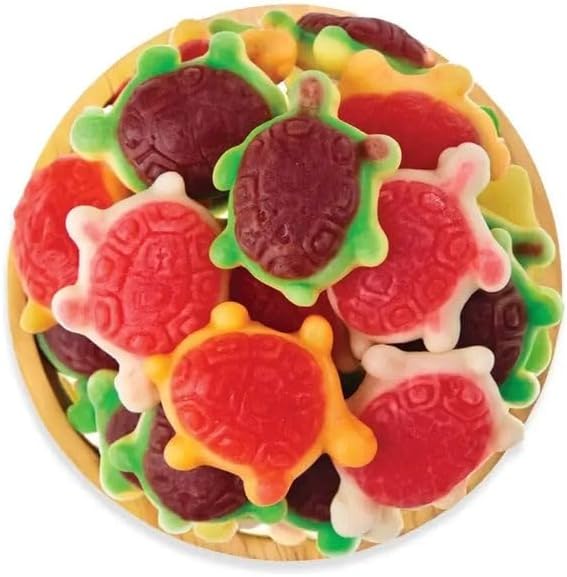 NY Spice Shop Turtle Gummy Candy - 1 Pound Turtle Gummies Candies - Gummy Snacks Turtle Jelly Candy Bulk Ideal for Party Decoration