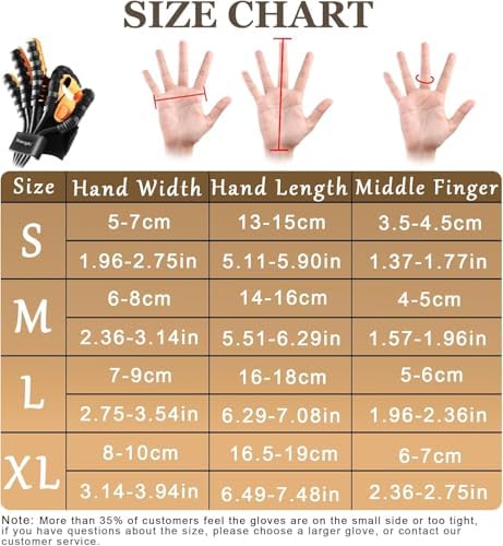 9th Generation Upgrade Rehabilitation Robot Gloves for Stroke Recovery – Hand Weakness & Hemiplegia Home Physical Therapy Device with Mirror Training & Multi-Mode (Right Hand, S)