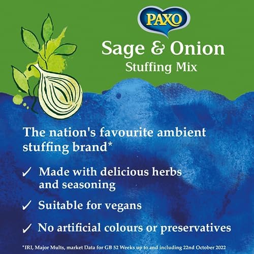 Paxo Sage & Onion Stuffing (340g) - Pack of 2 by Paxo