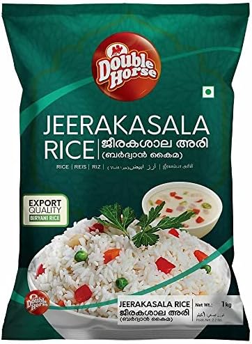 Jeerakasala Rice Biryani Basmati Rice Double Horse 1KG