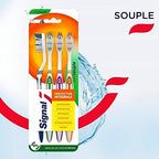 Signal Integral Protection Toothbrush Soft Brush – Set of 4 Toothbrushes