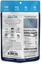 Garlic Kalahari Biltong, Air-Dried Thinly Sliced Beef, 2oz (Pack of 1), Sugar Free, Gluten Free, Keto & Paleo, High Protein Snack