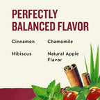 Celestial Seasonings Cinnamon Apple Spice Herbal Tea, Caffeine Free, 20 Tea Bags Box (Pack of 6)