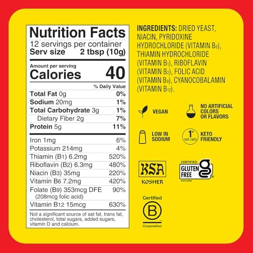 Bragg Premium Nutritional Yeast Seasoning 4.5 Ounce (Packaging May Vary)