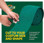 SCRUBIT Scouring Pad Roll - 19 FT Green scrubbing Pads Roll - Non Scratch Dish Washing Scrubbers - Abrasive and Heavy Duty Pot Scrubber Roll for Kitchen, Pots, Pans, Oven, and Grill 19 FT X 6" x0.3"