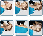 Manikin Cardiopulmonary Resuscitation Simulator,Full Body Adult CPR Training First Aid Training Model,Artificial Respiration Training for Cardiopulmonary