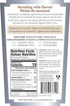 Amoretti - Coconut Craft Puree 750 ml, Perfect for flavoring Cocktail, Brewing, Beer, Wine, alcoholic beverages, and Mocktail, Drink Mix, Mixers, Made of Real Fruit, No Preservatives, with Pump