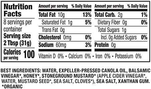 Annie's Balsamic Vinaigrette Salad Dressing, Non-GMO, 8 oz
