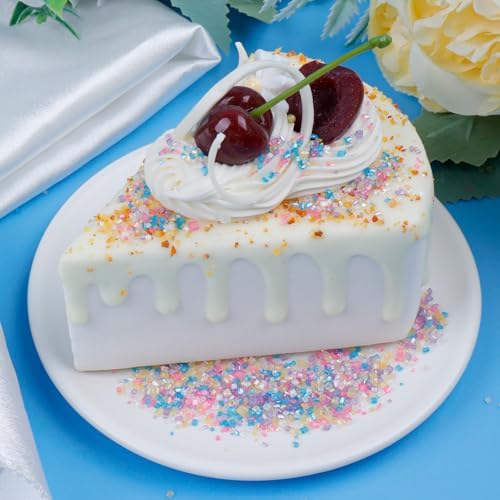 Unicorn Sprinkles for Cake Decorating, Edible Pastel Sprinkles with Jimmies Sanding Sugar Confetti Mix Unicorns 8Oz for Ice Cream Cupcakes Brownie Cookie Baking Topping