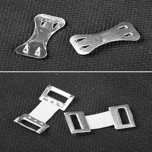 60 Pack Elastic Bandage Clips Aluminum Butterfly Bandage Clips Bandage Wrap Clip Fasteners for Self-Adhesive Bandage Wrap Compression Bandage Wraps Self-Adh Wrap Rolls 2 Types