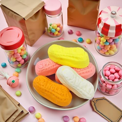 SweetGourmet Colored Circus Peanuts | Retro Marshmallow Candy | 1 Pound